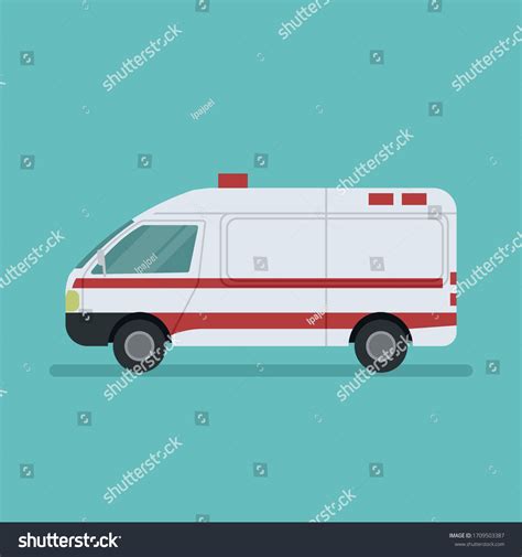 Medical Emergency Ambulance Vector Design Vector Có Sẵn Miễn Phí Bản