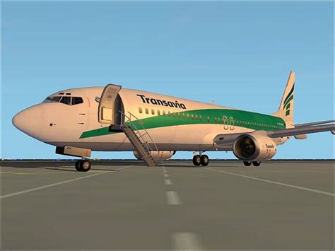 Fs2002 Ffx Boeing 737 800 In Transavia Airlines Colors Flight