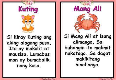 Teacher Fun Files Remedial Reading In Filipino Remedial Reading