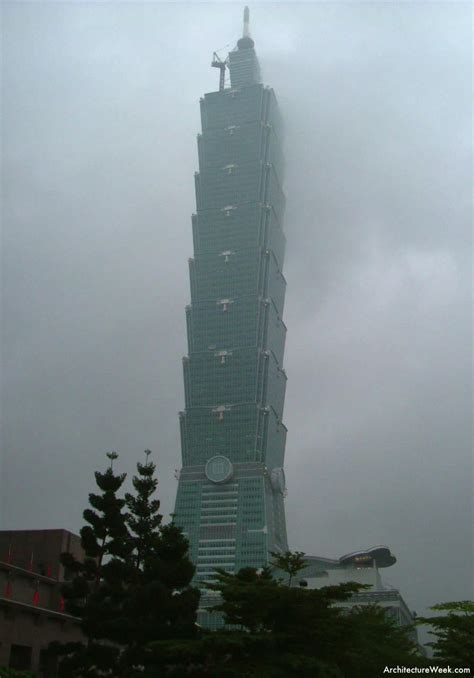Built next to a seismic fault line in a typhoon hot spot, it is designed to be able to withstand extreme natural events. Taipei 101 Tower in Taiwan by C.Y. Lee & Partners ...