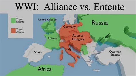 The Alliances Was Two Of The Countries Coming Together On A Mutual