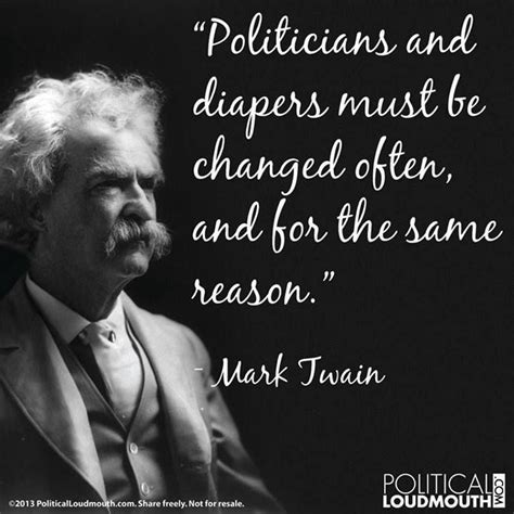 Mark Twain Quotes About Politicians Quotesgram