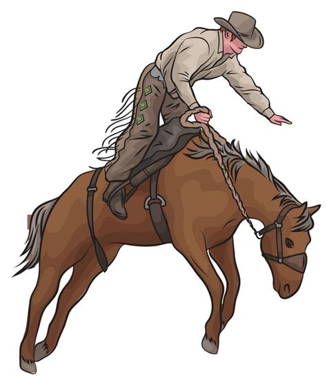 Bronc Riding Rodeo Clipart Free Download Creazilla Bronc Riding Bronc Rodeo