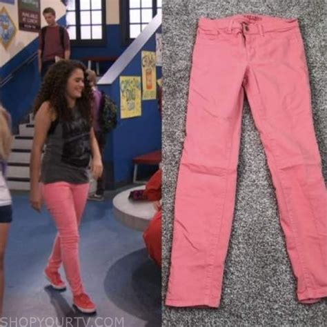 Lab Rats Season 3 Episode 12 Janelles Pink Skinny Jeans Shop Your Tv