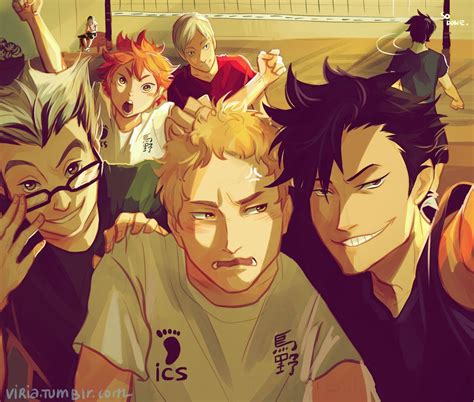 Haikyuu арты — 2 Kartinkiru