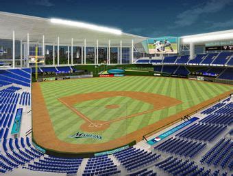 Baseball stadium · miami, fl, united states. Miami Marlins new stadium looks very cool! | Baseball park ...