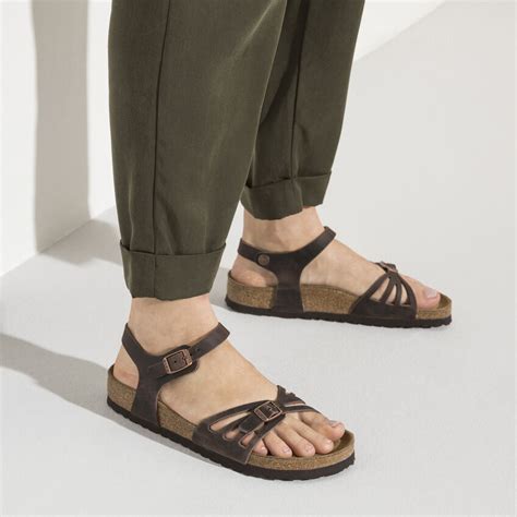 Birkenstock Womens Bali Backstrap Soft Footbed Sandal Habana Oiled