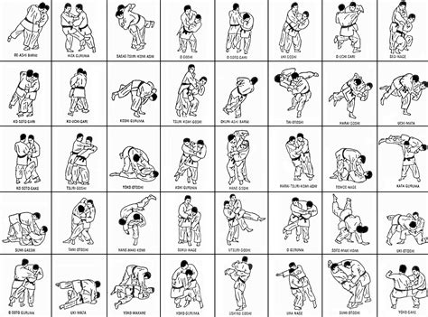 Gokyo Du Kodokan Karaté Shotokan Judo Techniques Judo