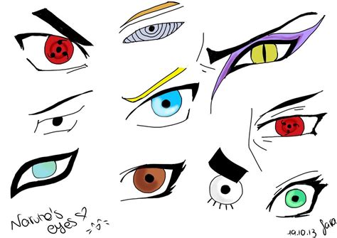 Narutos Eyes By Hollyna22 On Deviantart