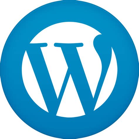 Wordpress Icon Circle Icons