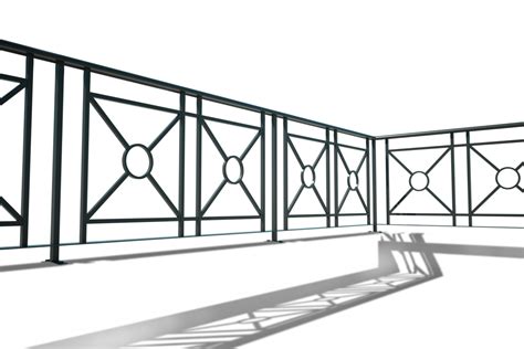 Terrace Railing Idea Wrought Iron Railing Exterior Iron Balcony
