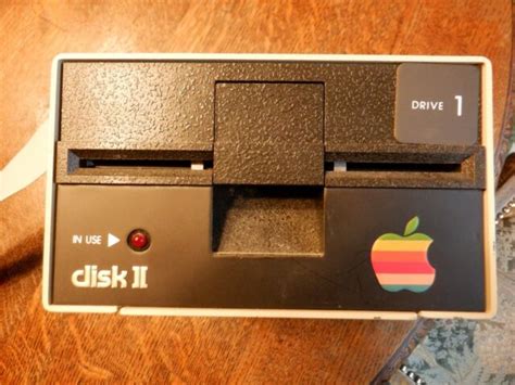 Apple Computer Inc External Disk Ii Floppy Drive 2 A2m0003 Vintage