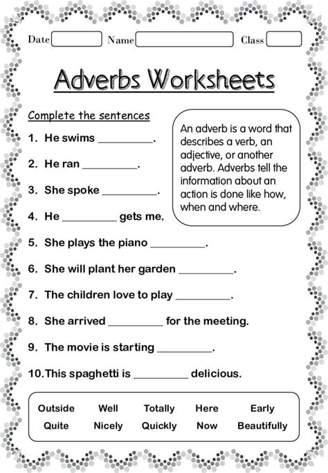 All the 2nd grade measurement worksheets in this section support elementary math benchmarks for 2nd grade. adverbs-worksheets-for-grade-2 - Your Home Teacher
