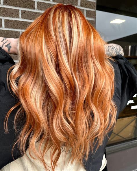 35 Stunning Copper And Blonde Balayage Ideas