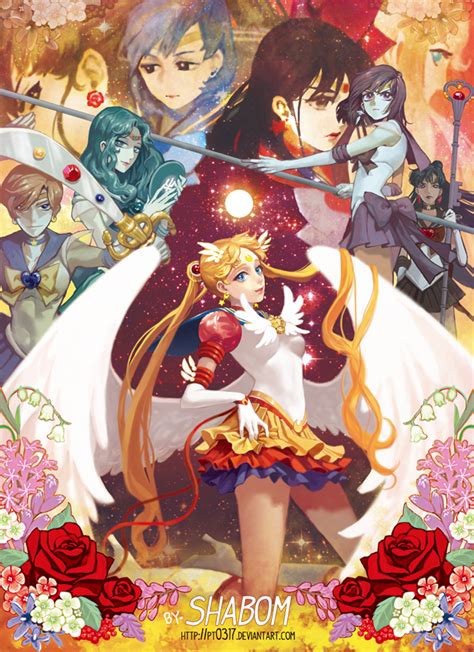 Shabomu Aino Minako Eternal Sailor Moon Hino Rei Kaiou Michiru