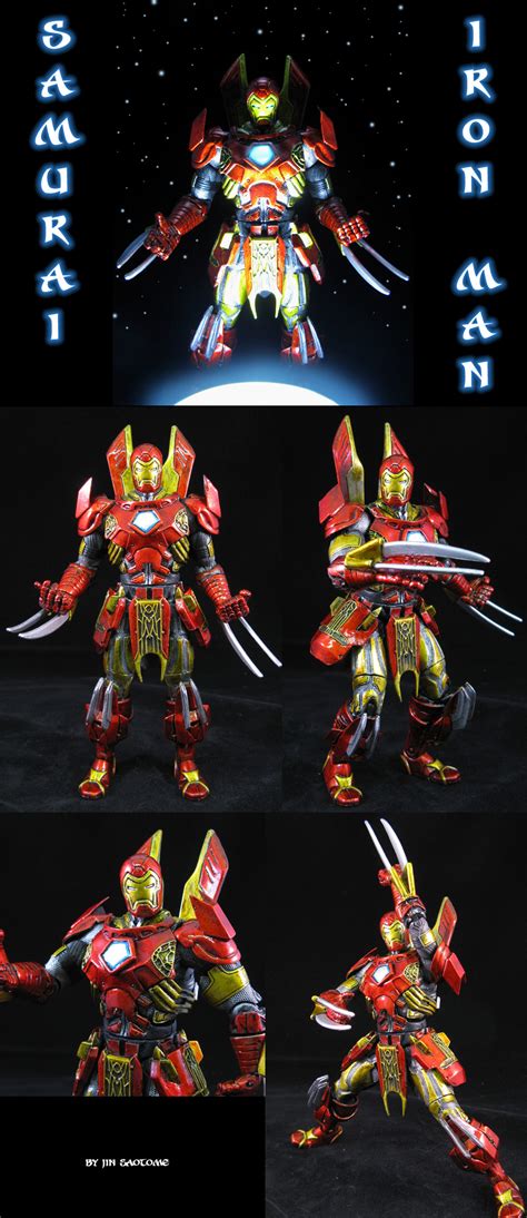 Custom Samurai Armor Iron Man Figure