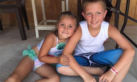 brother comes home from sleepover but his little sister has got a big surprise for him