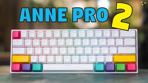 Anne Pro 2 Mechanical Keyboard Town
