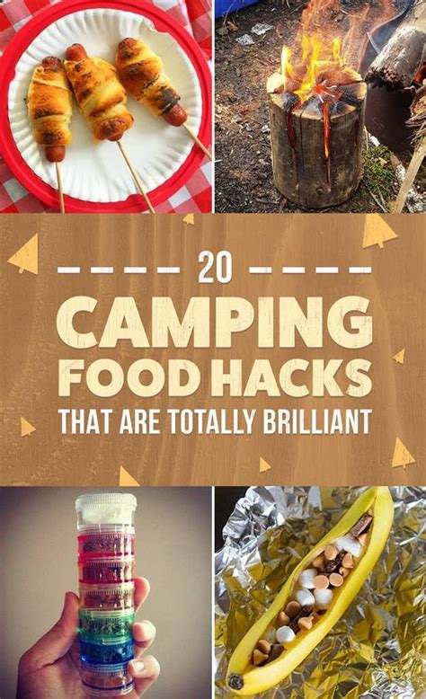 20 Camping Food Hacks That Will Blow Your Mind Camping Hacks Food
