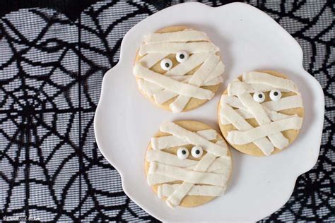 Halloween Mummy Cookies By The Redhead Baker