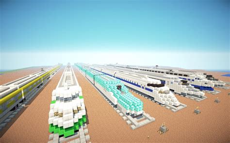 The new system will cut down the traveling time between tokyo and aichi by 50 minutes, making the trip between the stations merely 40 minutes. Shinkansen Japanese Bullet Trains マインクラフト 新幹線 Minecraft Map