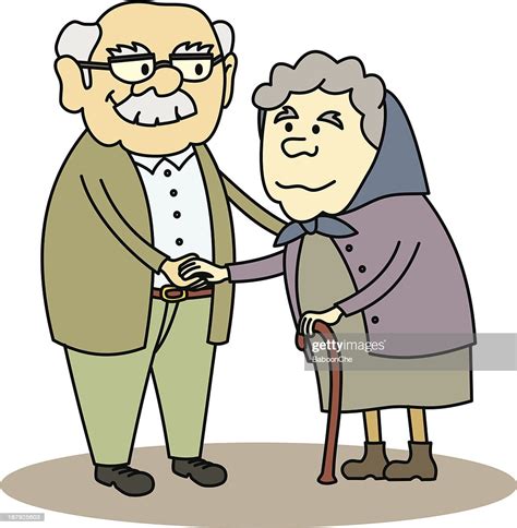 Grandpa And Grandma High Res Vector Graphic Getty Images