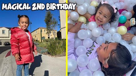 Chris Brown And Diamond Brown Heartfelt Tribute To Lovely Brown On Her Second Birthday Youtube