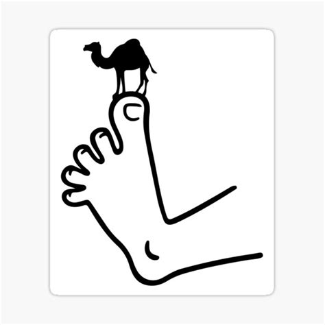 Camel Toe Sticker For Sale By Thehustlerssc Redbubble