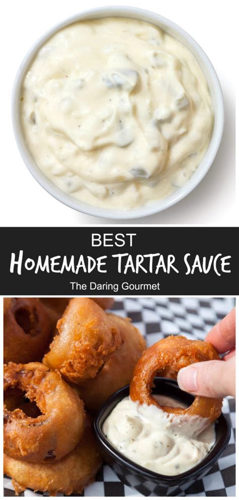 Best Homemade Tartar Sauce Recipe Tartar Sauce