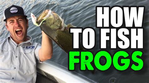 The Best How To Frog Fishing Tips Youtube