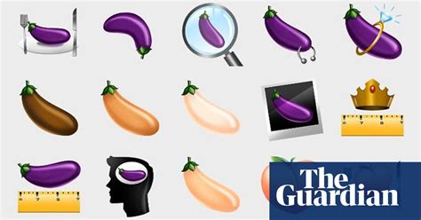Grindrs Gaymoji Pierced Aubergines A Peach On A Plate And A Banned