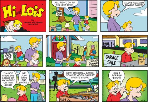 Hi And Lois By Brian Walker Greg Walker And Chance Browne Hi And Lois Comic Strip Comics