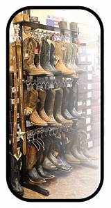 Western Boot Storage Rack Pictures