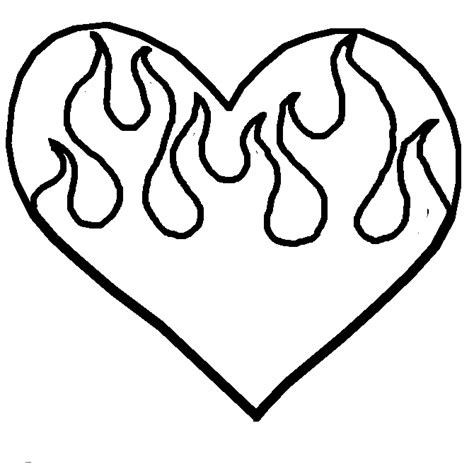 Pixilart Flame Heart By Beowulf77