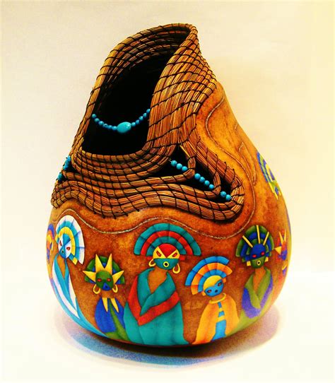 Sisters Of The Southwest Gourd Art Gourds Gourds Crafts
