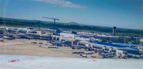Aerial View Of Charlotte Douglas International Airport Clt