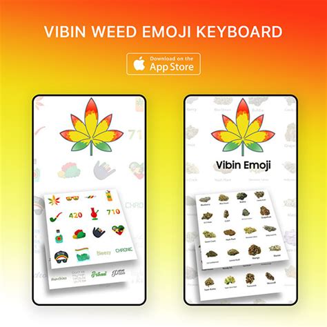 Vibin Weed Emoji Keyboard