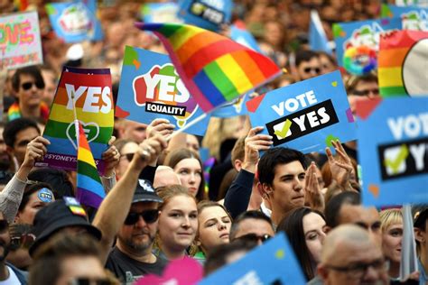 Yes Vote Wins Australias Same Sex Marriage Survey Conatus News