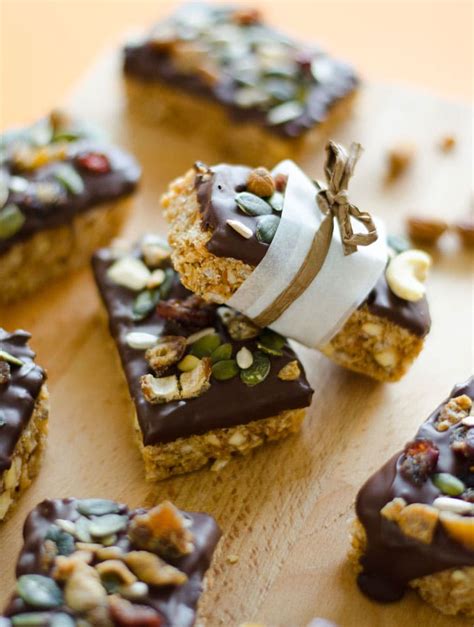 Healthy Homemade Granola Bars Recipe No Bake Live Eat Learn