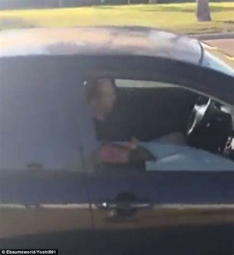 Texas Pervert Caught On Camera Masturbating In His Car Close To