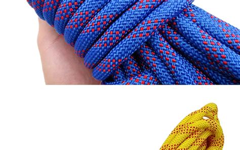 Outdoor Safety Rope 12mm Diameter Tree Wall Rock Climbing Rope