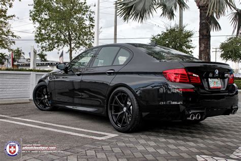 20 rohana rfx2 brushed titanium concave wheels rims for bmw f10 m5 f12/f13 m6. Gallery: Black on Black BMW M5 with HRE Wheels