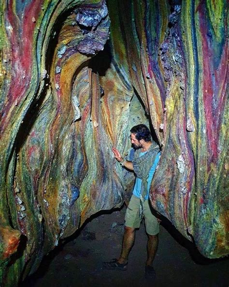 Rainbow Cave Hormuz Island Iran Geographical Features Facebook
