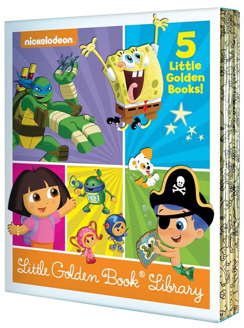 Nickelodeon Little Golden Book Library Nickelodeon