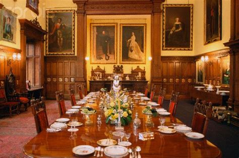Dining Room At Glamis Castle Angus Scotland Glamis Castle