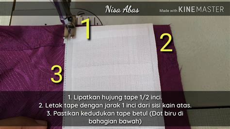 By instumentalst april 2, 2021. Cara Mudah Menjahit Tape Langsir : Sewing Curtain Tape ...