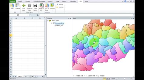 Gisxl Shapefiles In Excel Youtube