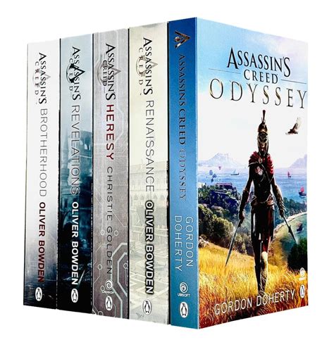 Assassins Creed Series 1 Collection 5 Books Set By Oliver Bowden