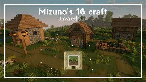 Mizuno Craft Aesthetic Texture Pack Review Java Edition Youtube