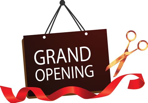 Grand Opening Sign Png Transparent Background Ongpng